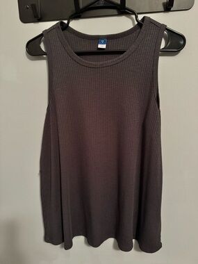Old Navy Ribbed Tank Top - Charcoal